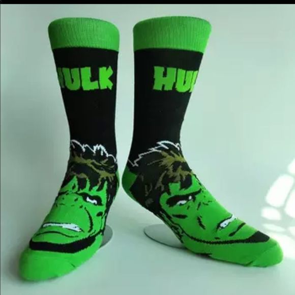 DC Comics Other - Hulk Socks DC Comics Bioworld Animated Incredible Hulk Unisex